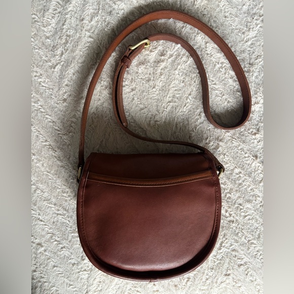 Vintage Coach British Tan Watson Bag - Picture 4 of 13